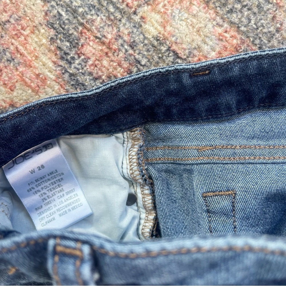 Joe’s Jeans The Skinny Ankle blue cropped jeans - Picture 6 of 9